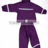 Rubber Rainwear for Kids High-quality Pu/pvc Rainwear thumbnail-3