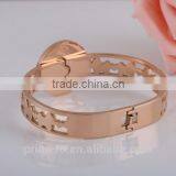New Fashion Lucky Horse Female Bangle Rose Gold Bracelet For Women thumbnail-3