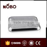 Stainless Steel Orchid Embossed Snacks Serving Tray thumbnail-5