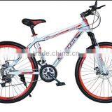 26 Inches Gear Road Bike Cross-country Road Vehicle Carbon Steel Double Disc Brake thumbnail-2