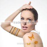 2015 High Quality Great Design Golden Tattoo for Body Decoration thumbnail-1