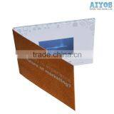 Full Color Printed Video Book With Lcd Screen (2.4" to 10.1") Video Brochure Card thumbnail-4