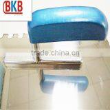 Notched Stainless Steel Plastering Trowel With Wooden Handle thumbnail-5