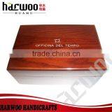Glossy Wooden Watch Packaging,brown Wooden Watch Case,China Factory Cutom Wooden Watch Box