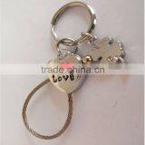 Nickel Free Zinc Alloy Metal Keyrings Wholesale