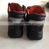 2015 Hot Selling Embossed Leather Safety Shoes, Steel Toe and Steel Plate, HW-2051 thumbnail-5