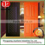 New design wood veneer hdf door skin price/Fast Delivery plain molded door skin