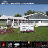 15x30m Used Transparent Marquee Tent With Chairs and Tables Accessories for Sale thumbnail-1