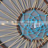 Crystal Dream Catcher Bedroom Decor, Wall Hanging, Lilac Dream Catcher Bohemian Feather Dream Catcher Crochet Dream Catcher thumbnail-3