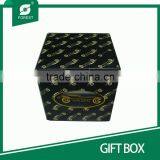CUSTOM MADE CUBE SHAPED CORRUGATED PAPER GIFT BOX HOT SALE thumbnail-2
