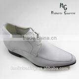 White Dress Shoes Height Increasing Men Shoes