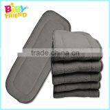 Charcoal Bamboo Liner Inserts For Cloth Diaper Washable Reusable Quality Choice thumbnail-3