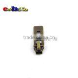 42*12mm 5# Auto Lock Zipper Slider Zinc Alloy Antique Brass For Resin Zippers #FLQ151-BR thumbnail-3