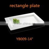 ceramic plates 14" rectangle bone china dessert plates