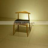 Living Room Elbow Chair, Hans Designer Chair Replica Cow Horn Chair thumbnail-3