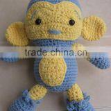 Cute Handmade Crochet Monkey Toys for Baby Kids and Children thumbnail-5