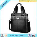 Leather Satchel Shoulder Messenger Bag Business Office Briefcase Bag thumbnail-2