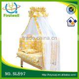 Popular Sales Antique Chinese 3-in-1 Baby Crib thumbnail-4