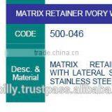 Matrix Retainer Ivory With Shield , Dental Instruments, Dental Lab Instruments