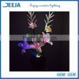 Hot Sell LED Christmas Fiber Flower Lights/ Lily Orchids Flower Night Light