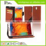 Crazy Horse Pattern Leather Double Phone Case Card Holder for Samsung Galaxy NOTE 3 thumbnail-6