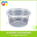 disposable plastic food grade microwave container