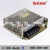 New Product NES 25W Single Output Power Supply 5v 9v 12v 48v