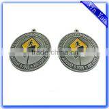 Wholesale Souvenir Zinc Alloy Antique Gold 3D Medal thumbnail-2