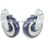 5'' PU Shopping Trolley Caster Trolley Caster Swivel Caster Castor thumbnail-1
