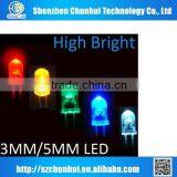Wholesale Led Diodes Light Emitting Diode Super Brigh 3mm Led thumbnail-1