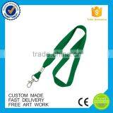 Cheap Simple Red Woven Lanyard With no Logo thumbnail-2
