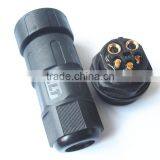 LLT 2+3 Pin 50A High Voltage Industrial Power Cord Waterproof Cable Connector thumbnail-3