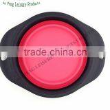 2016 Wholesale Pet Product Bowl Foldable Silicone Dog Bowl thumbnail-5