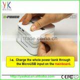 Double USB Output Wallet Portable Power Bank 20000mah for All Smart Phone