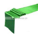 2016 Green Cheap Satin Table Runner For Party thumbnail-1