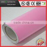 1.52*30M Car Wrap Vinyl Rolls Removable Self Adhesive Vinyl Rolls Pink Matte Vinyl Wrap thumbnail-1