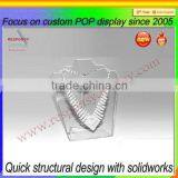 Custom Acrylic Jewelry Necklace Countertop Stand thumbnail-1