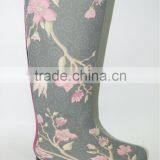 Custom Design Butterfly Over Knee Ladies Wellington Boots thumbnail-3