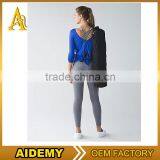 Custom New Products Dry Fit Womens Yoga Tee Elegant Sports Apparel Wholesale t Shirt thumbnail-4