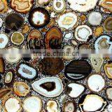 Backlit Stone Agate Slab , Semi Precious Gemstone Agate Slab thumbnail-3