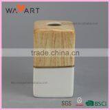 Wooden Design White Ceramic Fragrance Diffuser Wooden Sticks thumbnail-5