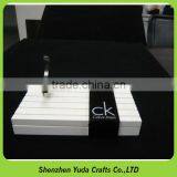 Handmade MDF Wood Stands C Clip Watch Display Mdf Design Acrylic Wood Displays in China thumbnail-5