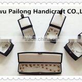 Exquisite Leather Jewelry Box With Metal Button thumbnail-5