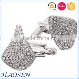 2015 New Arrival Rose Gold Plated Jewelry Crystal Cufflinks thumbnail-4