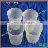 PP Plastic Clear Flower Pots & Round Plastic Flower Pot Rose Flower thumbnail-1