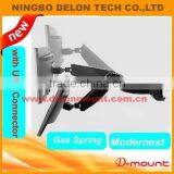 Gas Spring Aluminum Alloy Metal tv Folding Table Mount tv Bracket