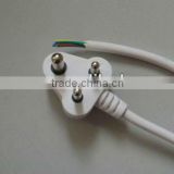Small south africa 3pin plug and indian electrical plug JL-18A