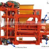 Interlocking Block Manufacturing Plant QT4-23 Hollow Block Maker Machine in Philippines With PLC Control Cabinet thumbnail-5