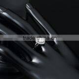 Romanic Bridal Heart Shape Cubic Zirconia Ring 18k Gold Plated Jewelry Size#6,7,8 thumbnail-5