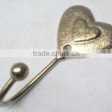 Cast Iron Hooks for Clothes With Nickel Plated